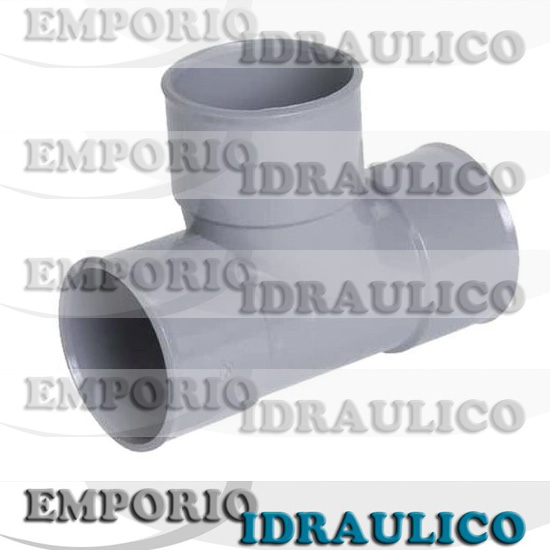 Derivazione 87° FF PVC Grigio da 40 - Clicca l'immagine per chiudere